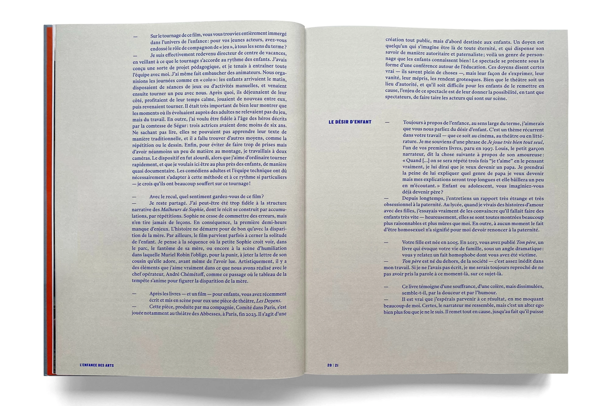 Léo Grunstein - Christophe Honoré. Des fantômes et des arts, Gallimard, Édition, 2024