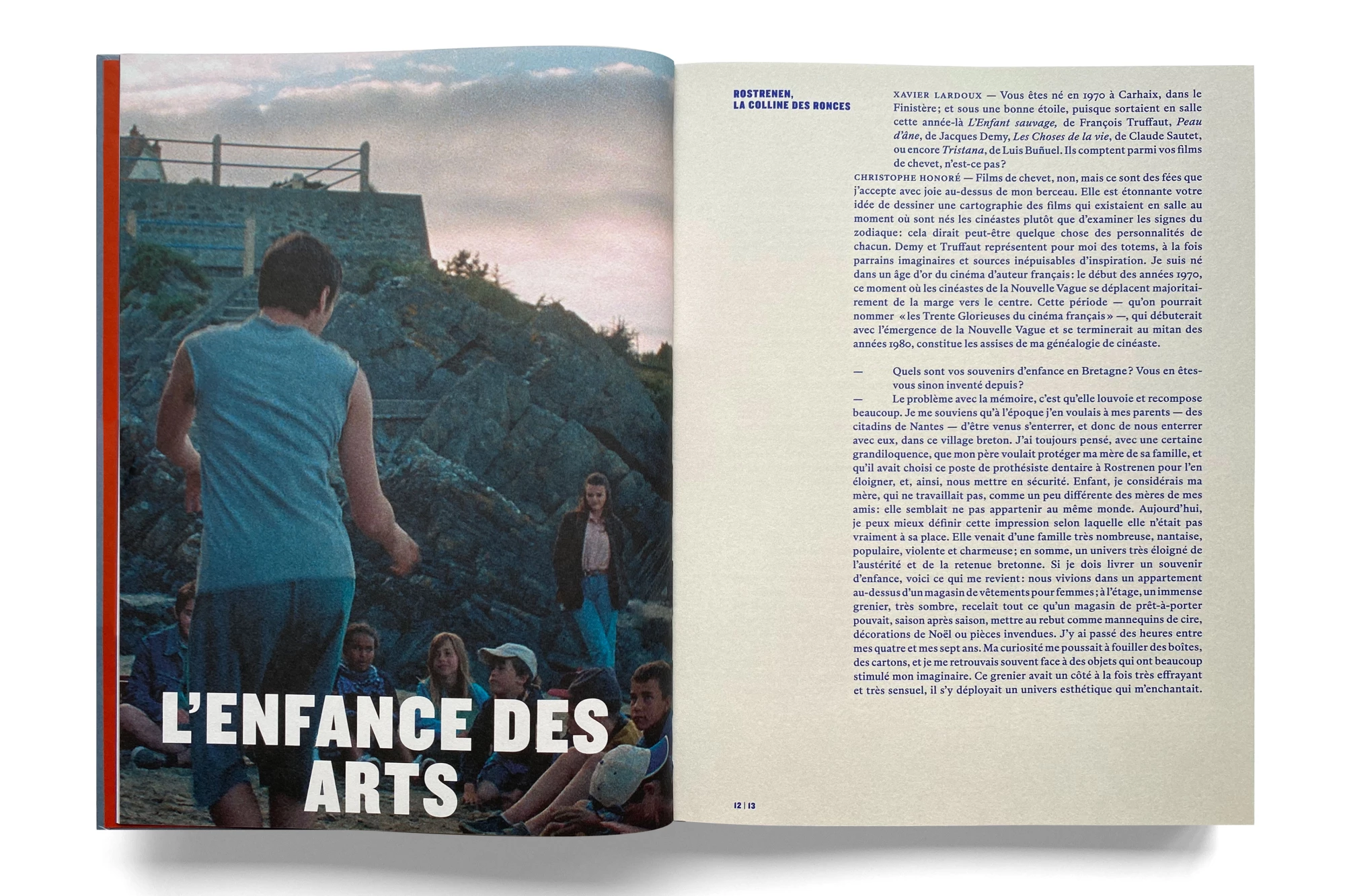 Léo Grunstein - Christophe Honoré. Des fantômes et des arts, Gallimard, Édition, 2024