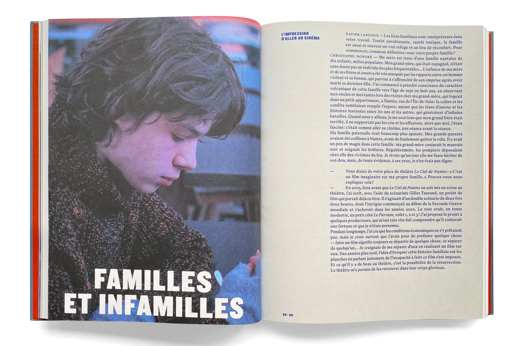 Léo Grunstein - Christophe Honoré. Des fantômes et des arts, Gallimard, Édition, 2024