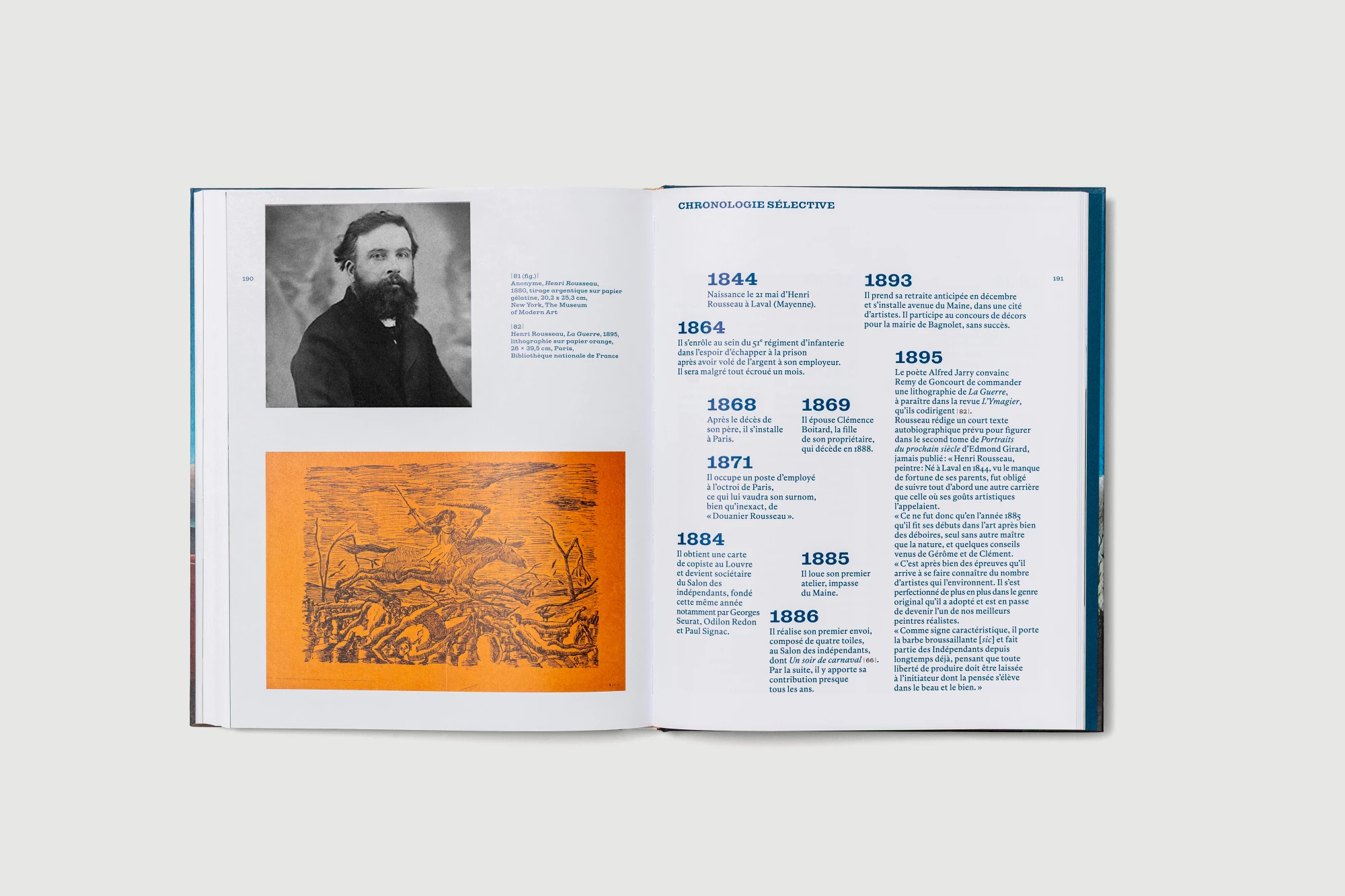 Léo Grunstein - Henri Rousseau. L’ambition de la peinture, Musée de l’Orangerie, Flammarion, Édition, 2026