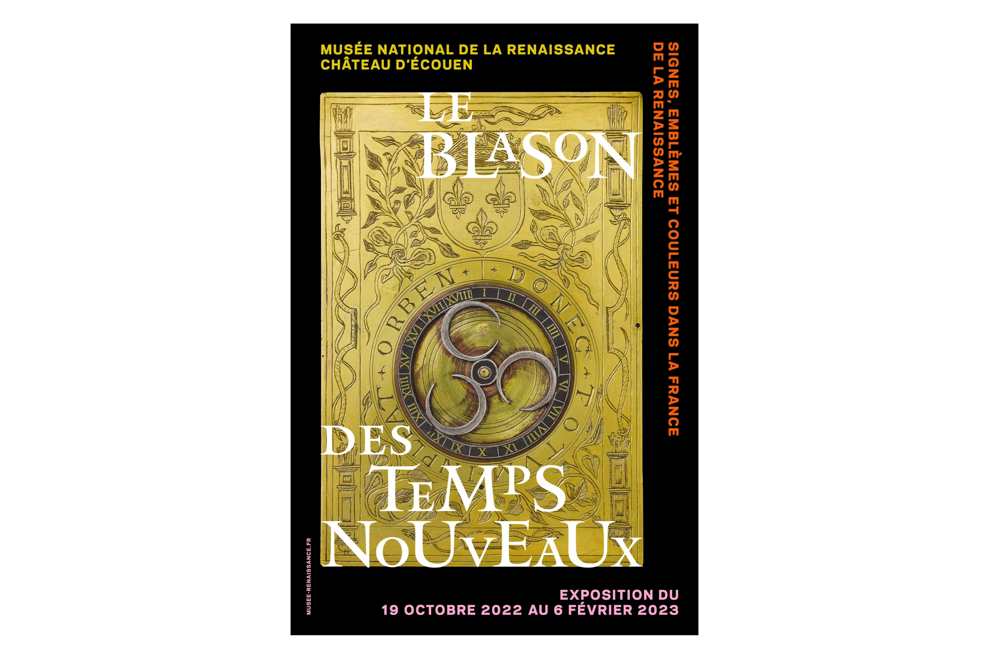 Léo Grunstein - The Coat of Arms of New Times, Musée de la Renaissance–Château d’Écouen, Poster, Signage, Publication, 2022