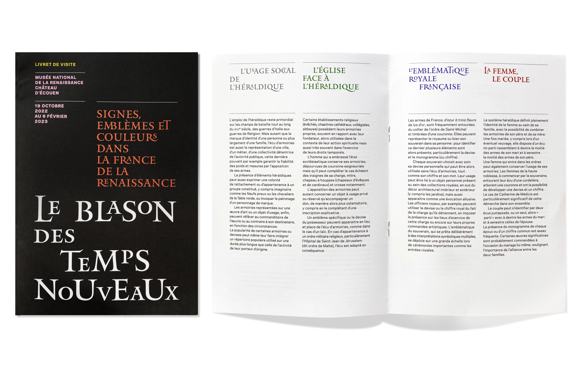 Léo Grunstein - The Coat of Arms of New Times, Musée de la Renaissance–Château d’Écouen, Poster, Signage, Publication, 2022