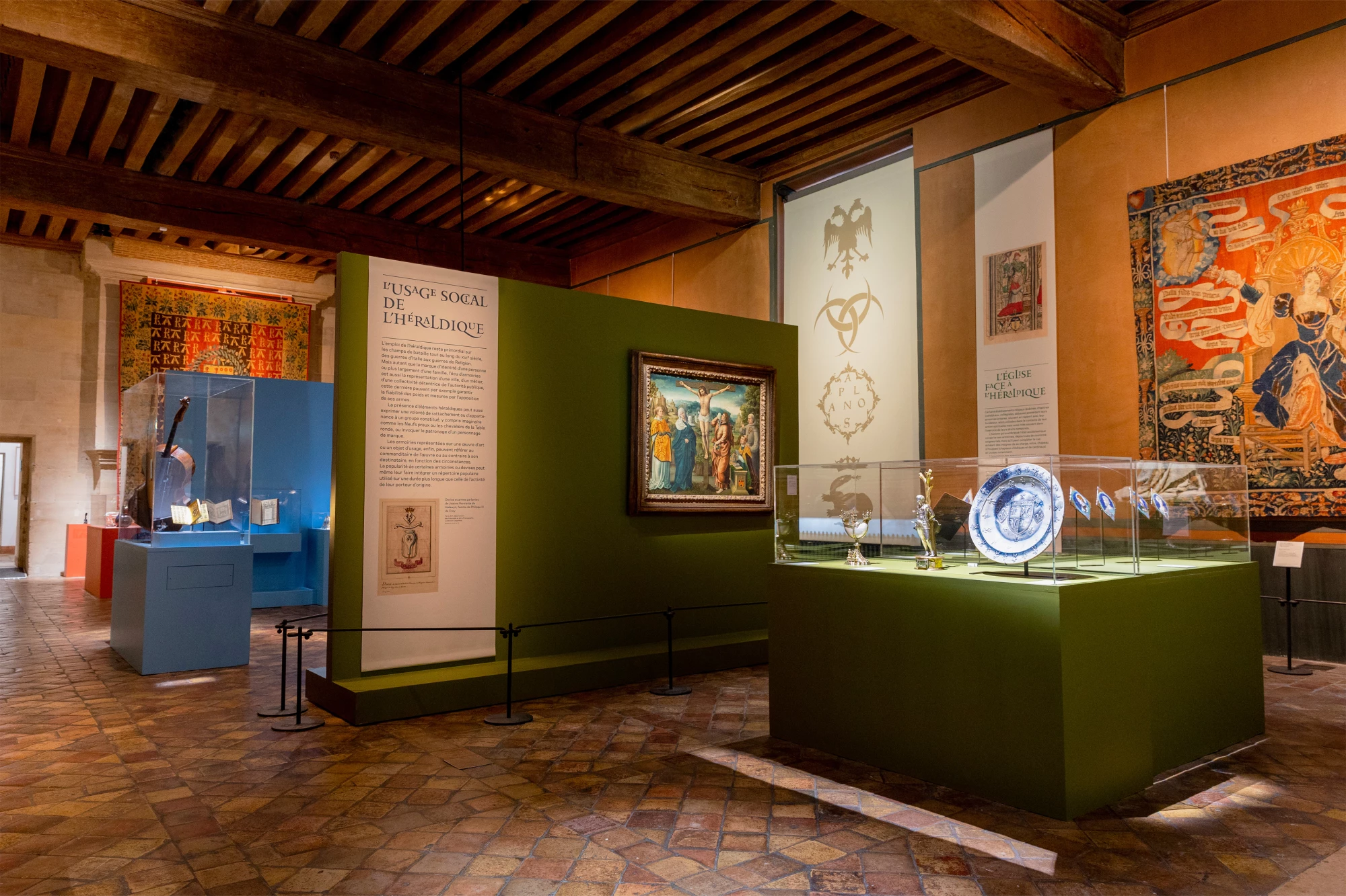 Léo Grunstein - The Coat of Arms of New Times, Musée de la Renaissance–Château d’Écouen, Poster, Signage, Publication, 2022