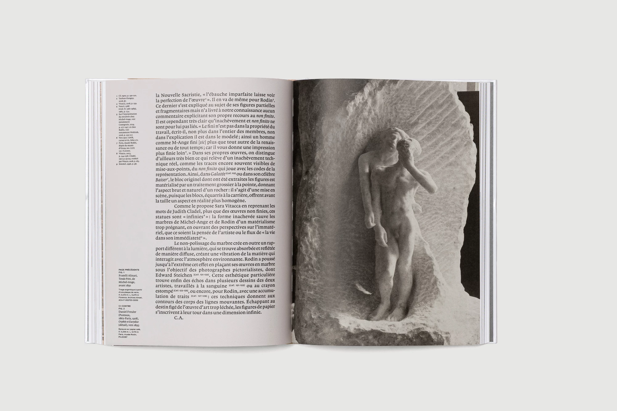 Léo Grunstein - Michel-Ange Rodin. Corps vivants, Musée du Louvre, Gallimard, Édition, 2026