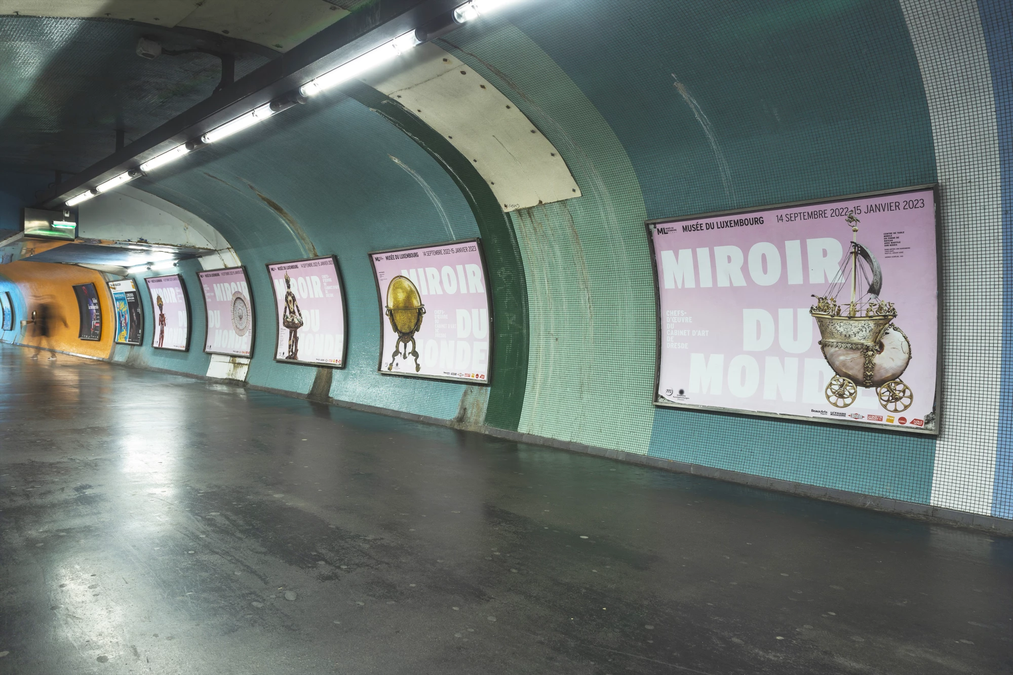 Léo Grunstein - Miroir du monde, Musée du Luxembourg, Affiche, 2022