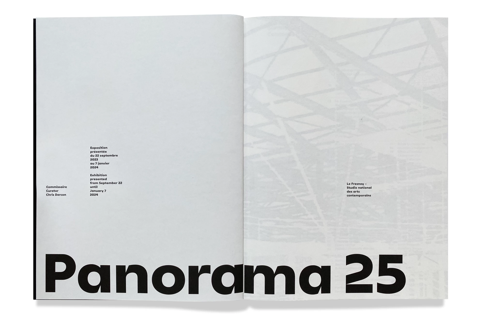 Léo Grunstein - Panorama 25, Le Fresnoy – Studio national des arts contemporains, Édition, 2023