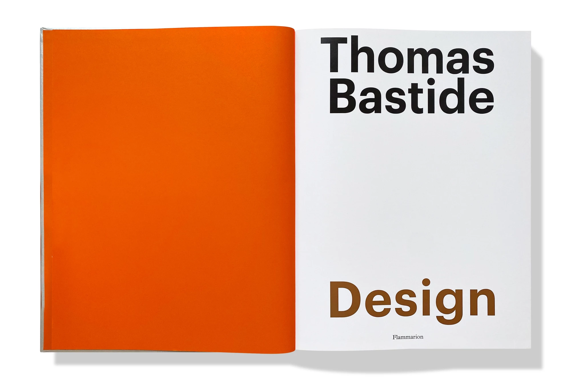 Léo Grunstein - Thomas Bastide, design, Flammarion, Édition, 2023