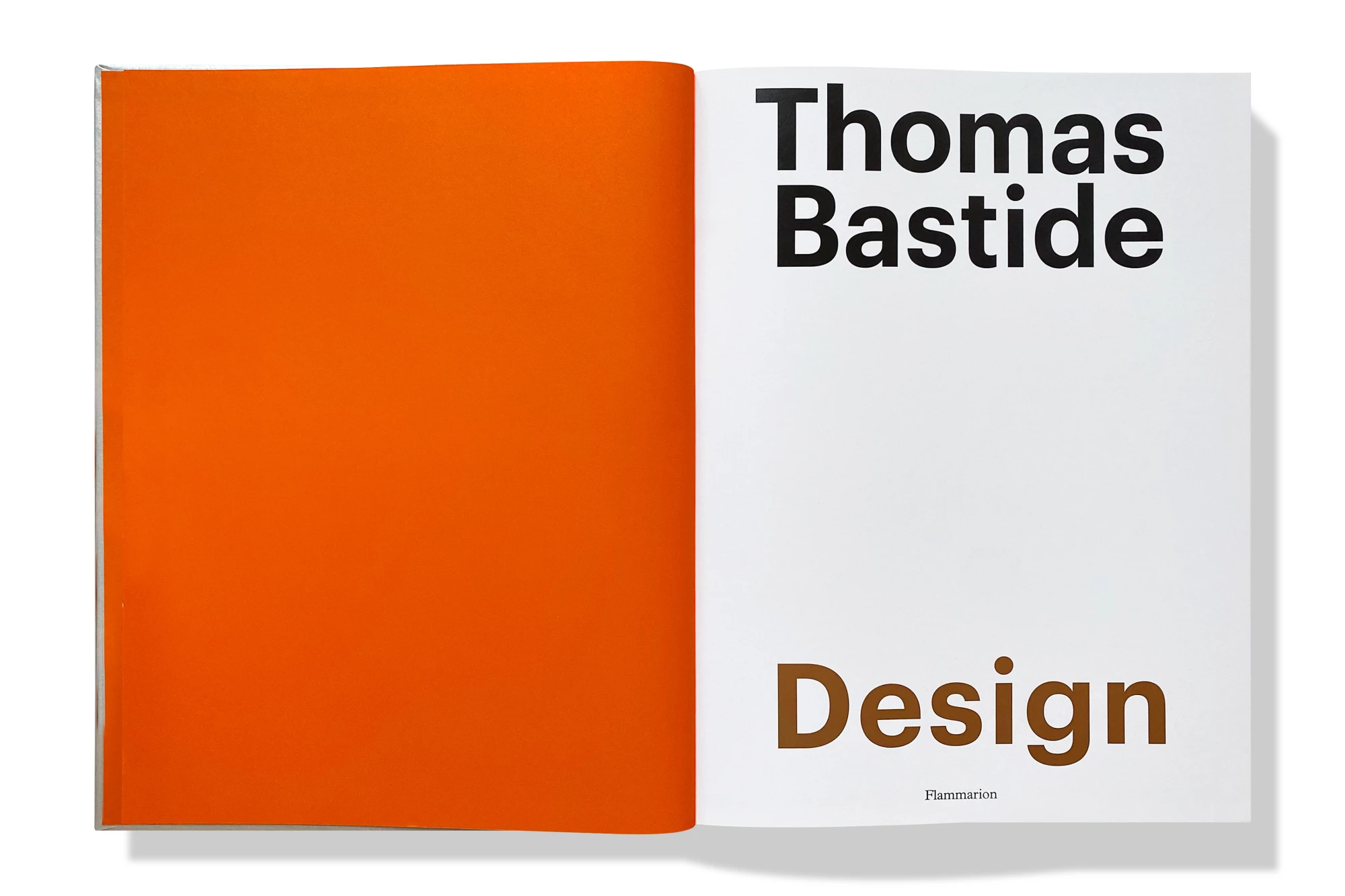Léo Grunstein - Thomas Bastide, design, Flammarion, Publication, 2023