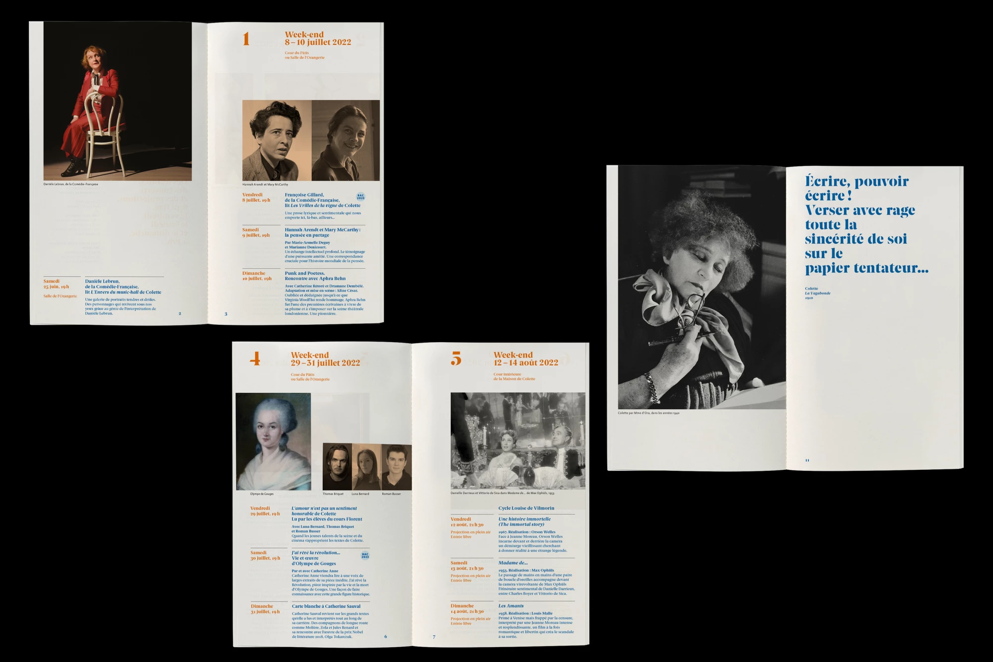 Léo Grunstein - A Summer at Colette’s, 2022, Maison de Colette, Poster, Publication, Branding, 2022