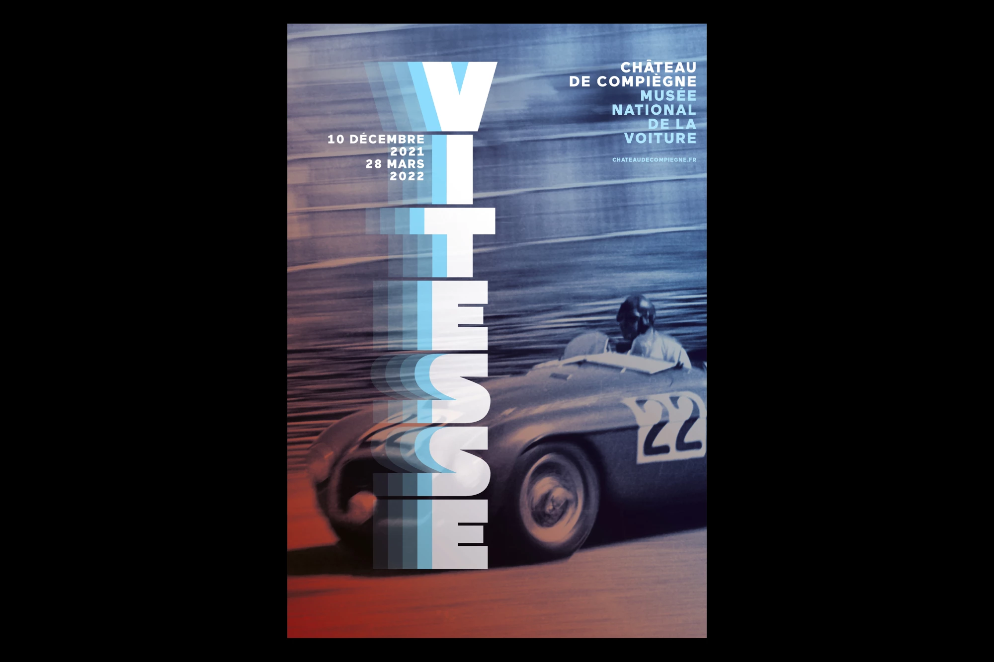 Léo Grunstein - Speed, Château de Compiègne, Poster, 2021