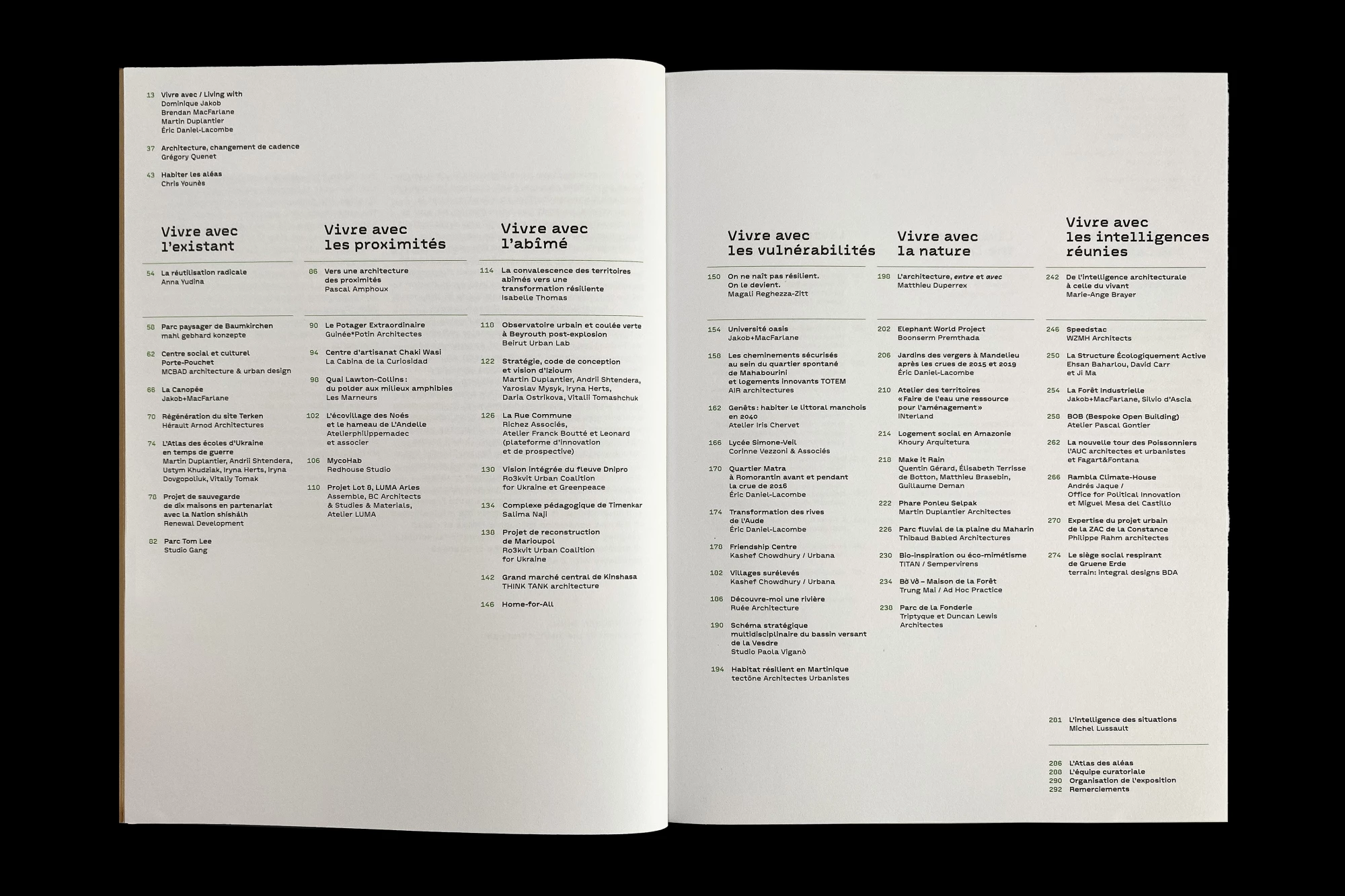 Léo Grunstein - Vivre avec Living with | Catalogue, La Biennale di Venezia — French Pavilion of 19th International Architecture Exhibition<br>Flammarion, Poster, Signage, Publication, Branding, 2025