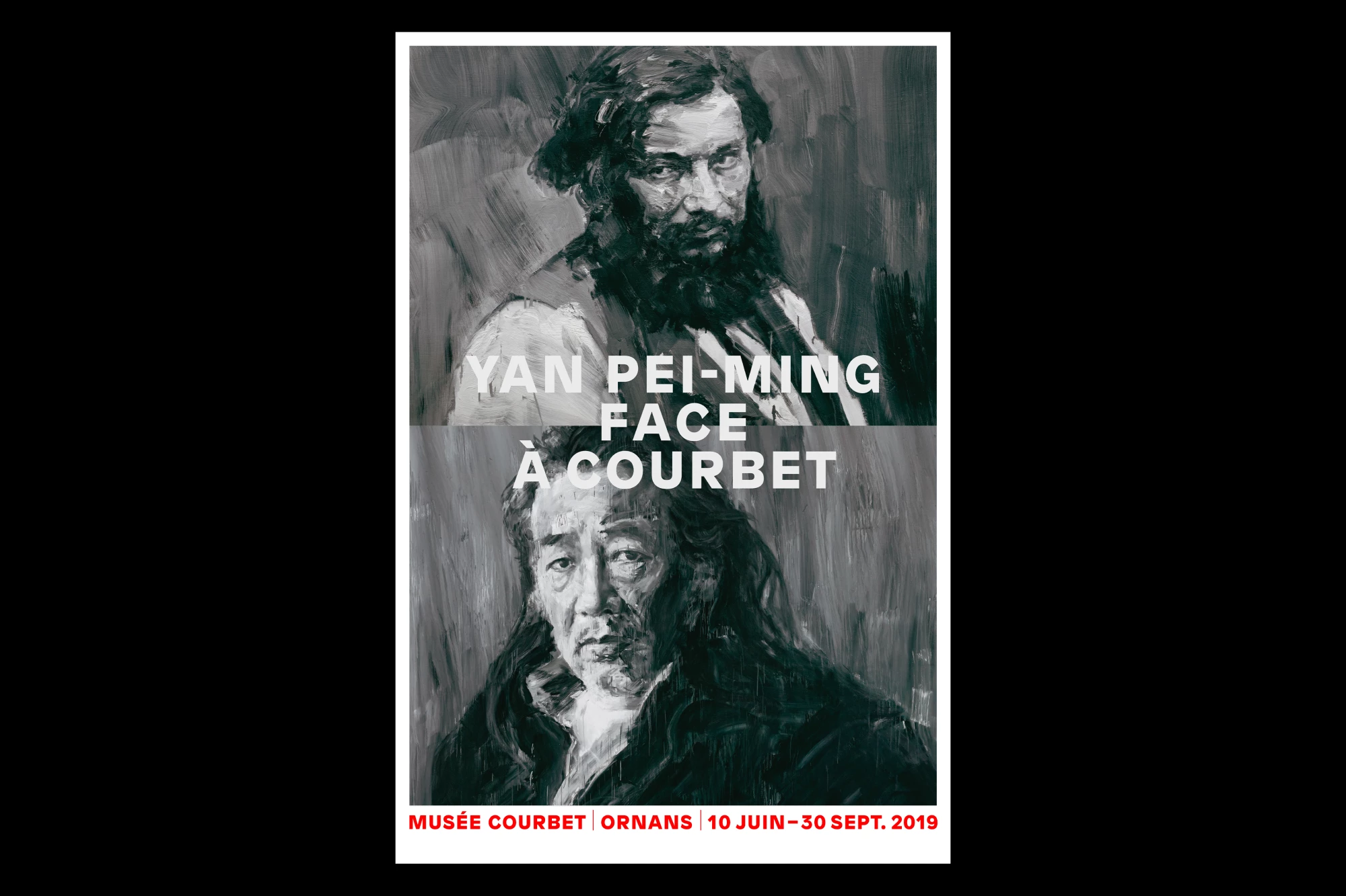 Léo Grunstein - Yan Pei-Ming face à Courbet, Musée Courbet, Ornans, Publication, 2019