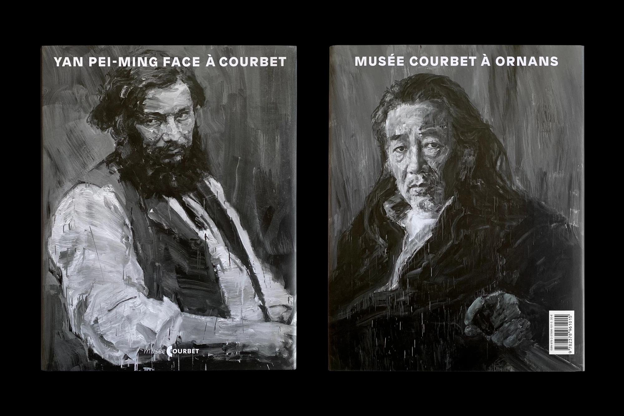 Léo Grunstein - Yan Pei-Ming face à Courbet, Musée Courbet, Ornans, Édition, 2019